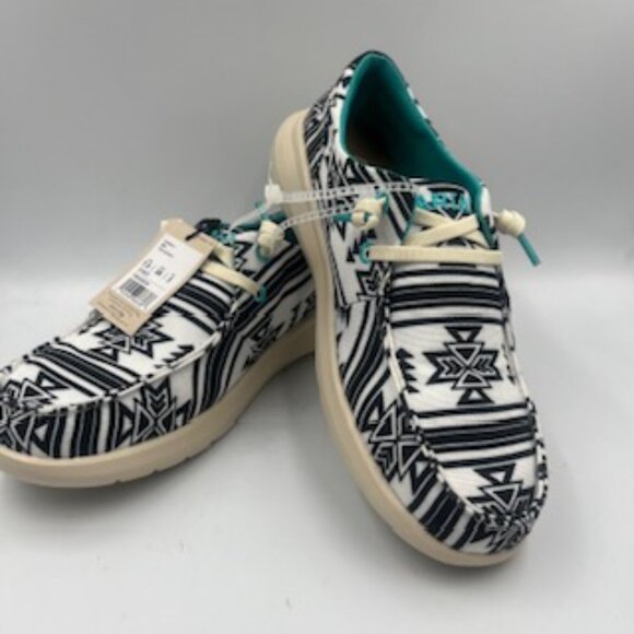 NEW Ariat Hilo Stark Southwest Shoes Women’s 7.5 Aztec Print Chimayo Limited Ed - Picture 13 of 15